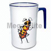 Product Size: 7 x 6.5 x 11 cm
Product Packing: 12 or 36 piece/1.0 feet
Product Desc: 12 OZ Stoneware Coffee Mug in White with Color Rim and Handle