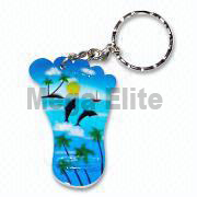 Product Size:  6.4 x 4.3 x 0.5cm
Product Packing: 1pc/12dz/1.0'
Product Desc: Foot-shaped Poly Keychain