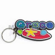 Product Size: 8 x 4cm
Product Packing: 1PC/6DZ/60DZ/1.27'
Product Desc: PVC Keychain