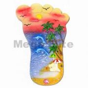 Product Size: (L) 4.3 x (W) 6.5 x (H) 0.5cm
Product Packing: 12/48 pieces per 0.8'
Product Desc: Foot Shaped Refrigerator Magnet