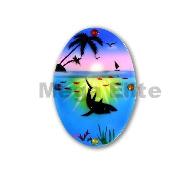 Product Size: L：8.0CM W：5.5CM H：0.8CM
Product Packing: 1DZ/24DZ/1.2
Product Desc: OVAL AIRBRUSHED MAGNET 