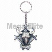 Product Size: 5.5x5.5cm
Product Packing: 2PC/12DZ/0.5'
Product Desc: Pewter Keychain