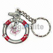Product Size: 4x4.7cm
Product Packing: 2PC/12DZ/0.5'
Product Desc: Pewter Keychain in Hand-painted Design