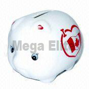 Product Size: 9x6cm
Product Packing: 6PC/8DZ/2.37'
Product Desc: Porcelain Piggy Bank