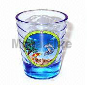 Product Size: 5x3.4x5.8cm
Product Packing: 12PC/12DZ/1.5'
Product Desc: 1OZ  Light-blue Waved Shot Glass