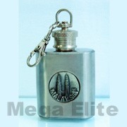 Product Size: 4*7.5
Product Packing: 1PC/OPP/6PCS/240PCS/48.5*30*19CM
Product Desc: 1OZ不锈钢小酒壶+“PARIS”图案PT 配件