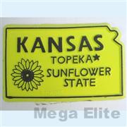 产品尺寸:5.7*3.1CM
包装方式: 72PC/ 720PC//1.27
说明: 50大州磁铁片图案是KANSAS