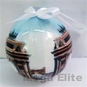 Product Size: 8.7*7.2*5CM
Product Packing: 1PCS/60PCS/1.1
Product Desc: Plastic ball ornament with hand painted design