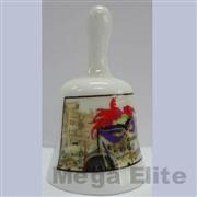 Product Size: 3*5.5
Product Packing: 12PC/60DZ/1.87'   42*37*34
Product Desc: MINI CERAMIC DINNER BELL