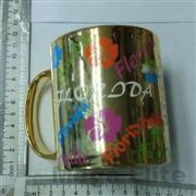 Product Size: 8.2*8.2*9.6
Product Packing: 1PCS/WHITE BOX/6PCS/36PCS/1.72'
Product Desc: 10 OZ ELECTROPLATED CERAMIC MUG