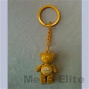 Product Size: 
Product Packing: 1PC/OPP BAG/12PCS/BIGGER BAG/180PCS/INNER BOX/360PCS/CTN/0.5'
Product Desc: ZINC ALLOY KEYCHAIN WITH BEAR SHAPED IN YELLOW COLOR